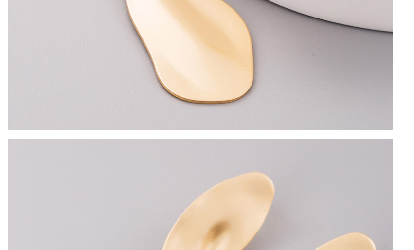Fashion Gold Drop-shaped Alloy Earrings,Drop Earrings