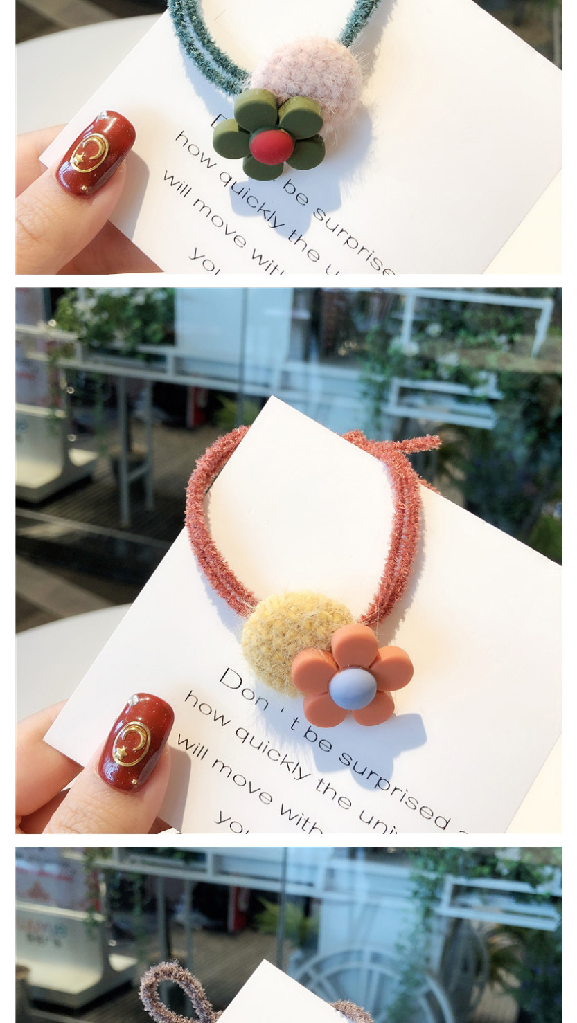 Fashion Orange Flower Flower Hair Rope,Hair Ring