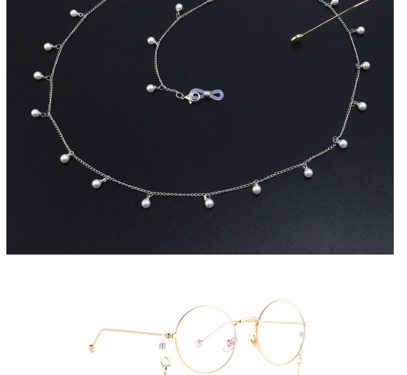  Gold Fringed Pearl Chain Glasses Chain,Sunglasses Chain