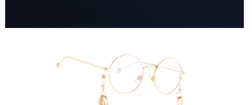  Gold Metal Small Conch Anti-skid Glasses Chain,Sunglasses Chain