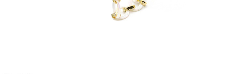  White Acrylic Leopard Thin Chain Eyeglass Chain,Sunglasses Chain