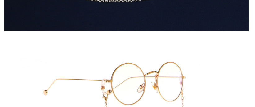  Gold Peach Heart Shell Glasses Chain,Sunglasses Chain