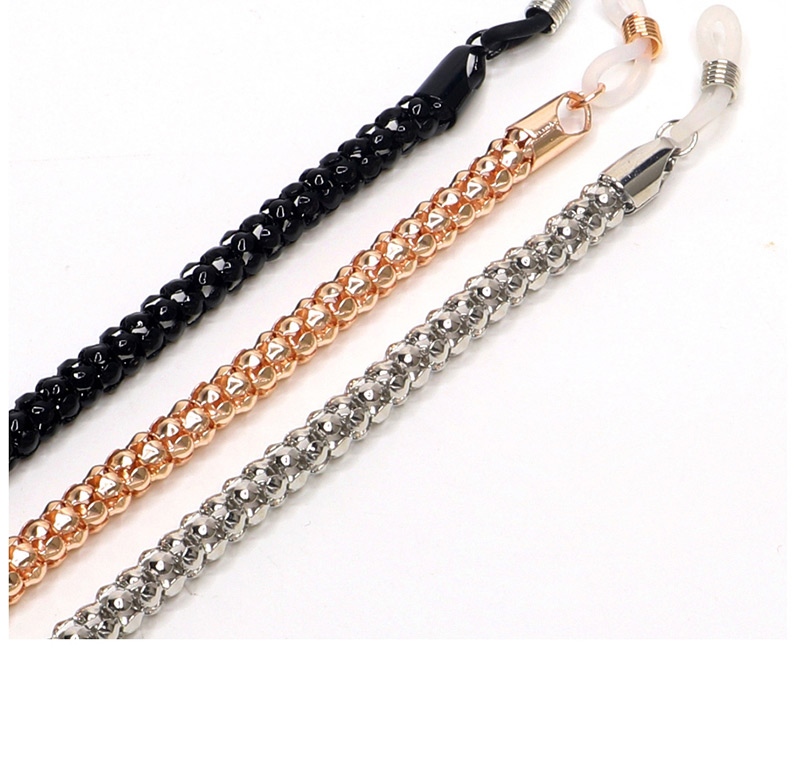  Silver Metal Eye Anti-slip Glasses Chain Lengthened And Thickened 6.0mm,Sunglasses Chain