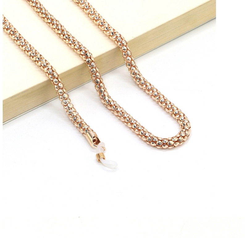  Gold Metal Eye Anti-slip Glasses Chain Lengthened And Thickened 6.0mm,Sunglasses Chain