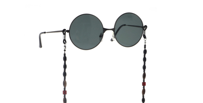  Black Non-slip Beaded Glasses Chain,Sunglasses Chain
