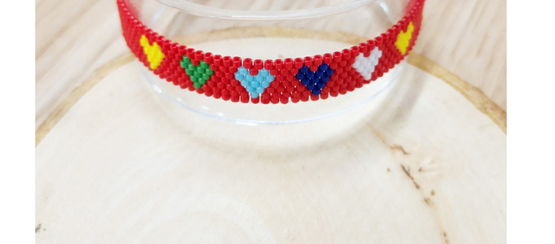  Red Beizhu Weaving Love Bracelet,Beaded Bracelet