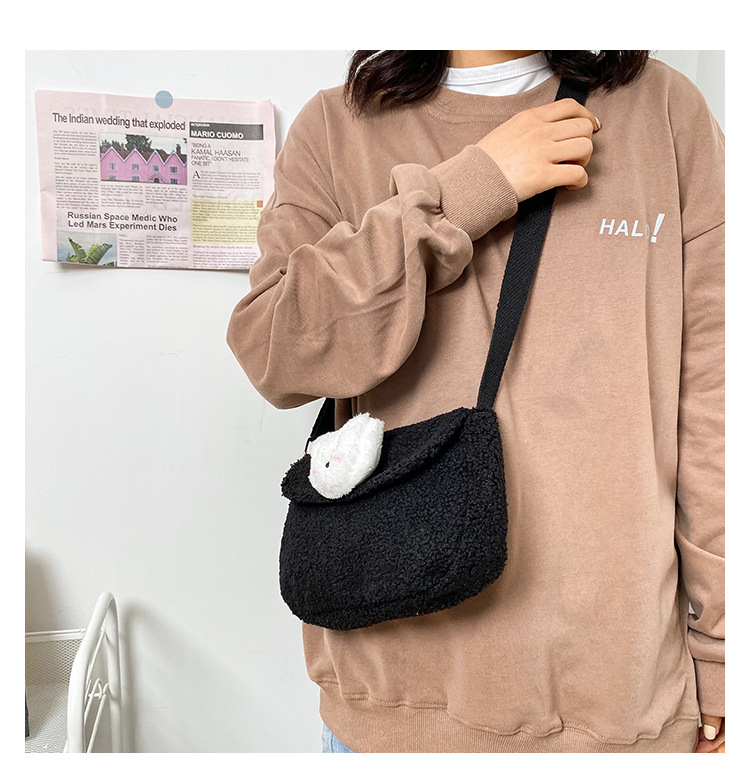  Brown Blush Bear Doll Shoulder Bag,Shoulder bags