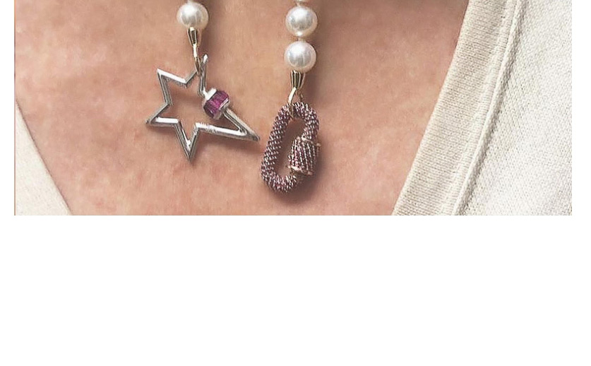 Fashion Silver Copper Micro-inlaid Zircon Full Diamond Love Accessories,Jewelry Findings & Components