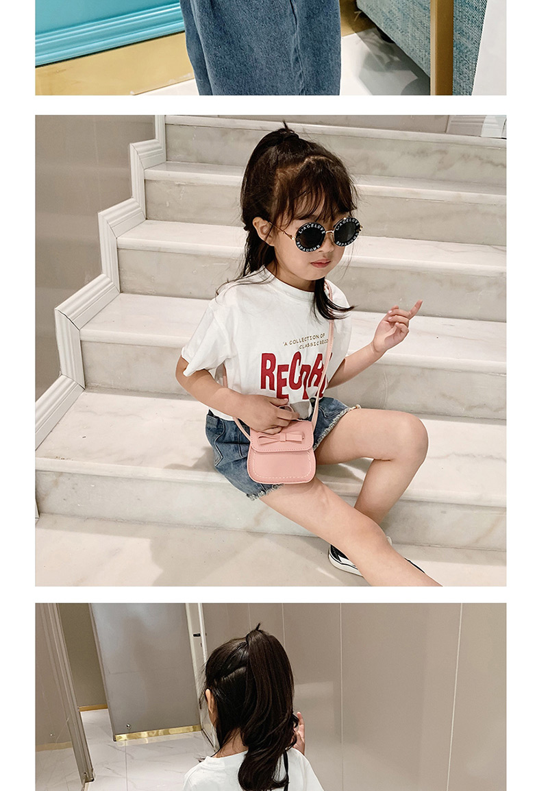 Fashion Red Wine Bow Embroidery Thread Children