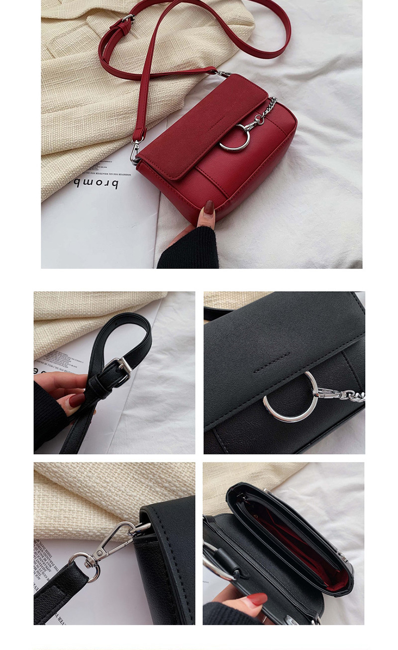 Fashion Red Chain Shoulder Messenger Bag,Shoulder bags