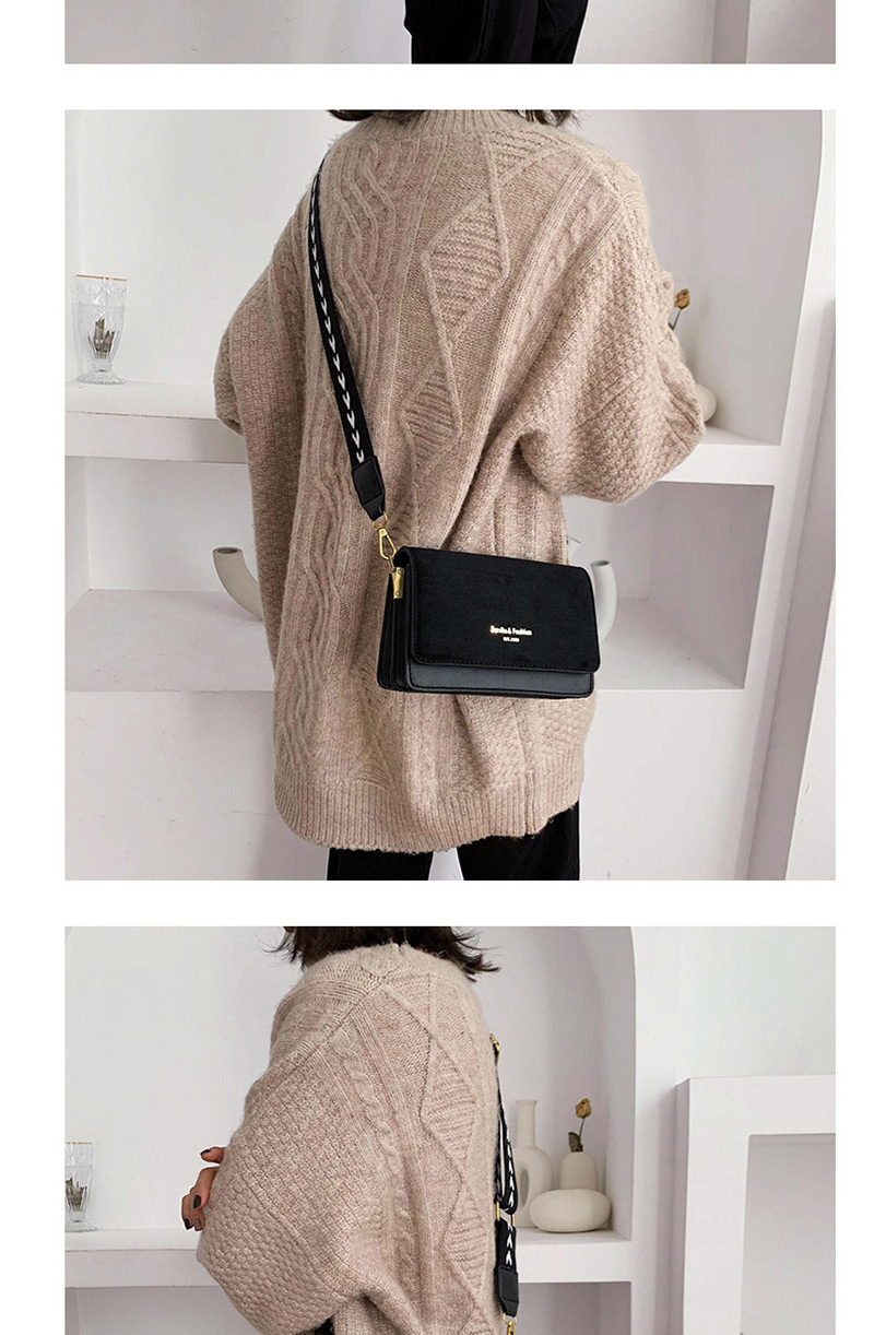 Fashion Khaki Wide Shoulder Strap Shoulder Messenger Bag,Shoulder bags