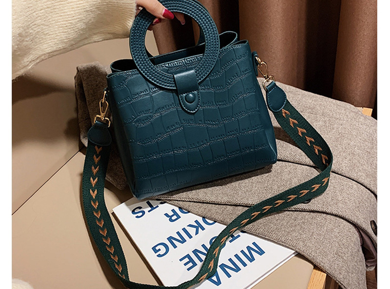 Fashion Caramel Stone Pattern Shoulder Portable Messenger Bag,Handbags