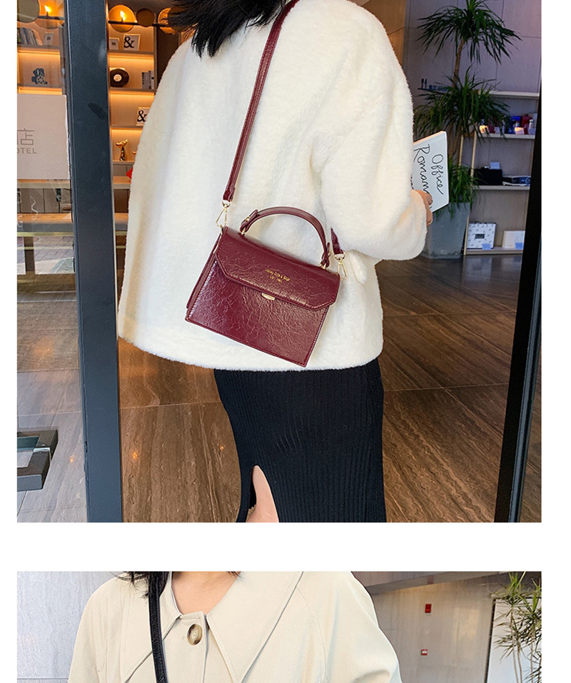 Fashion Red Lock Letter Breeze Shoulder Bag,Handbags