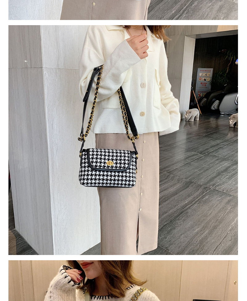 Fashion Coffee Color Woolet Chain Messenger Bag,Shoulder bags