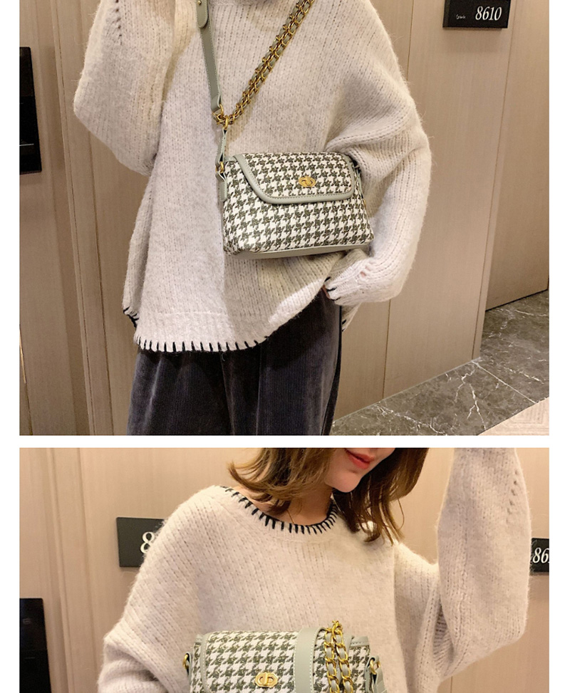 Fashion Coffee Color Woolet Chain Messenger Bag,Shoulder bags