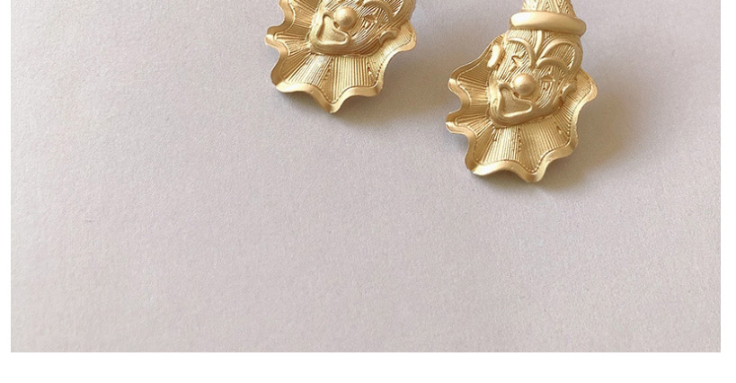Fashion Clown Gold Ring Pearl Rhinestone Earrings,Stud Earrings