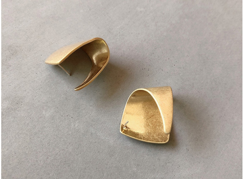 Fashion Gold Metal Earrings,Stud Earrings