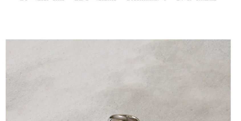 Fashion Black Gem Geometric Ring,Fashion Rings