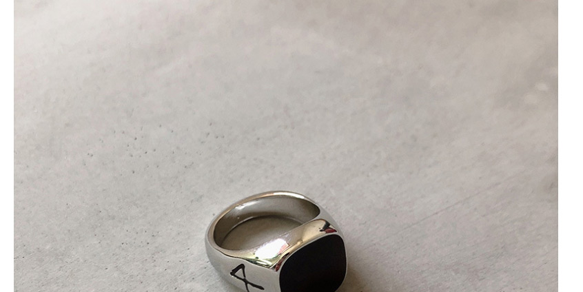 Fashion Lock Shape Geometric Ring,Fashion Rings