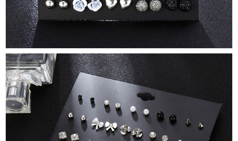 Fashion Silver Silver-plated Owl Pearl Stud Earrings 30 Pairs,Stud Earrings
