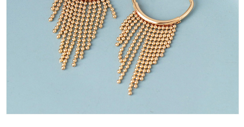 Fashion Gold Irregular Tassel Earrings,Drop Earrings