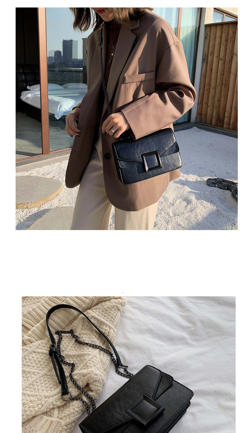 Fashion Khaki Chain Shoulder Messenger Bag,Shoulder bags