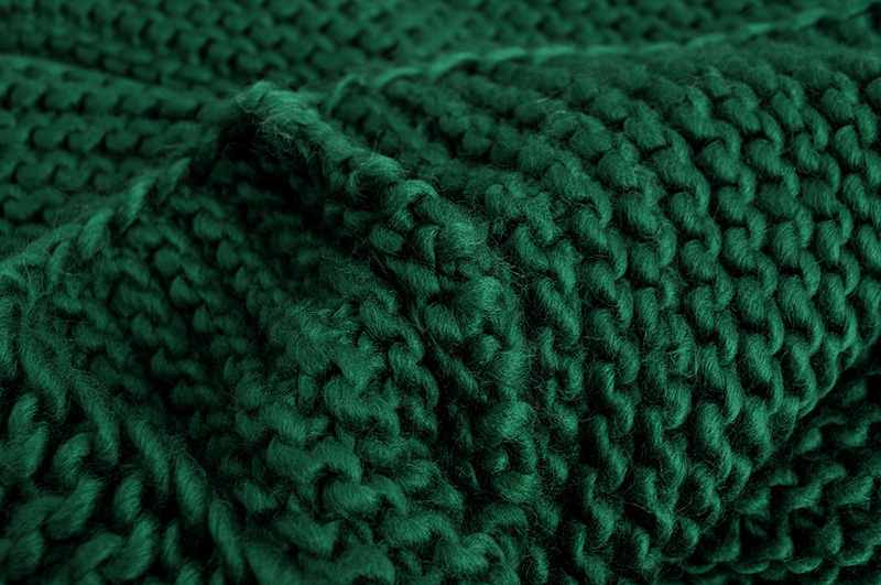 Fashion Dark Green Knitting Bib Around Two Turns,knitting Wool Scaves