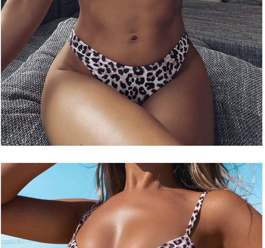 Fashion Leopard Print Printed Underwire Bikini,Bikini Sets
