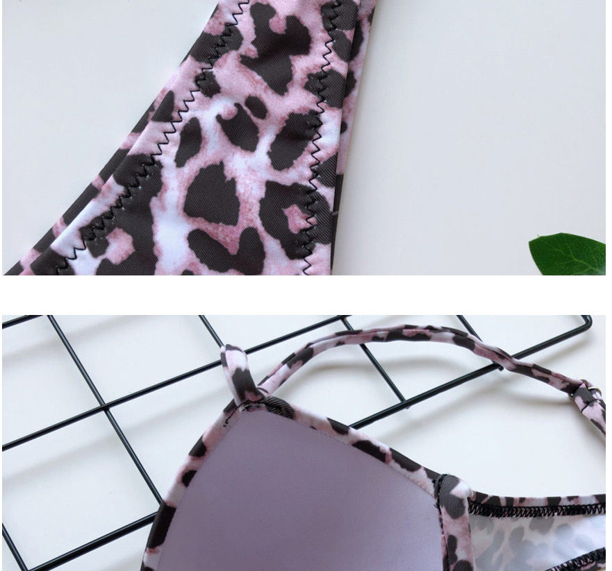 Fashion Leopard Print Printed Underwire Bikini,Bikini Sets