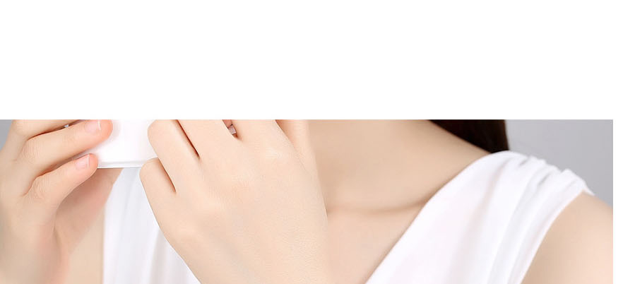 Fashion 3mm White Gold 19cm Cubic Zirconia Round Bracelet,Bracelets