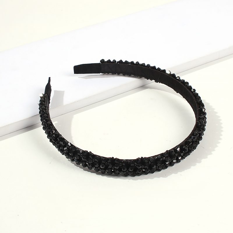 Fashion Black Resin Bead Headband,Head Band
