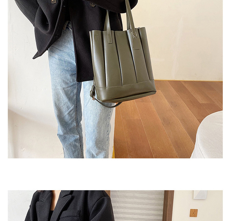 Fashion Brown Pleated Panel Shoulder Bag,Messenger bags