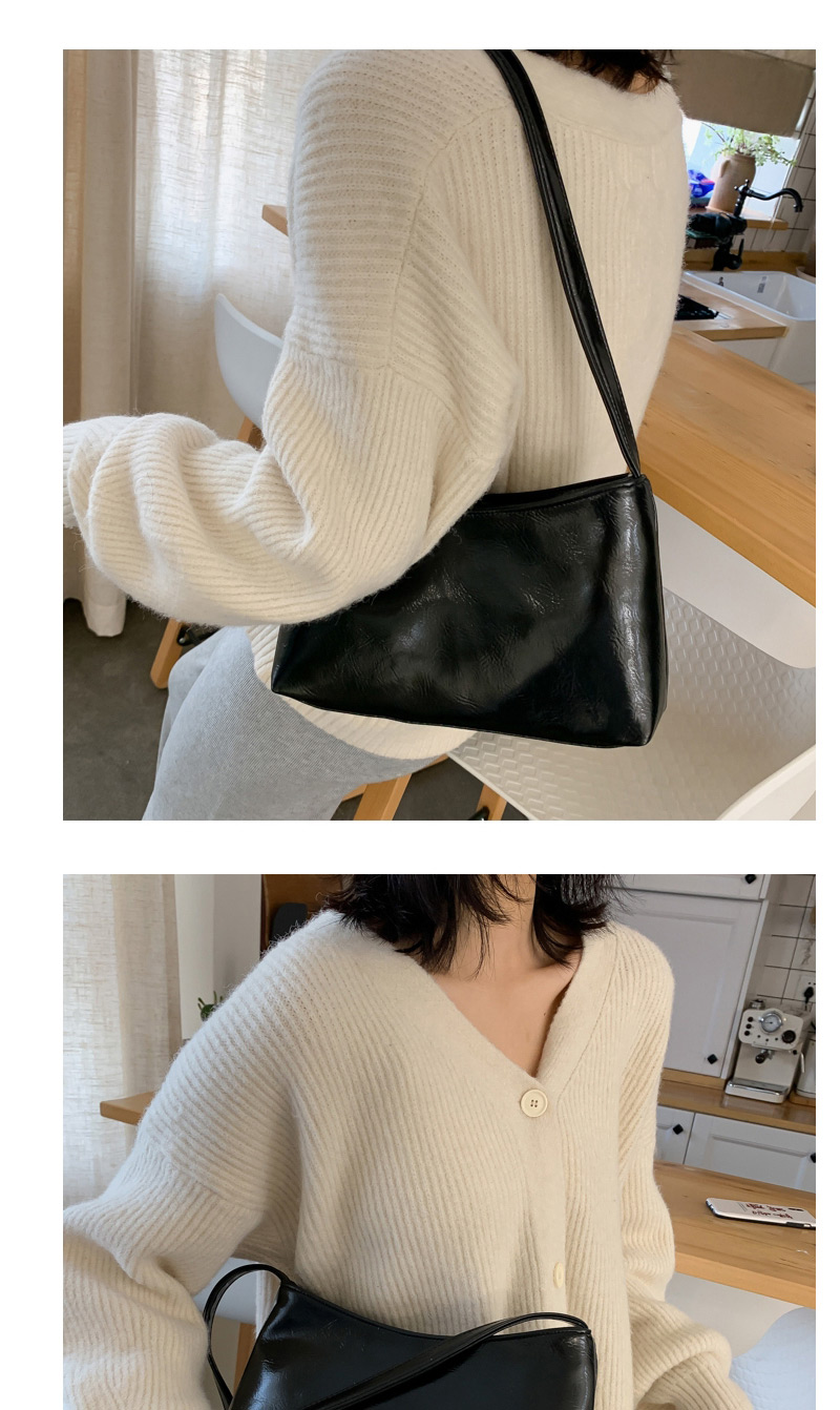 Fashion White Soft Leather Shoulder Bag,Shoulder bags