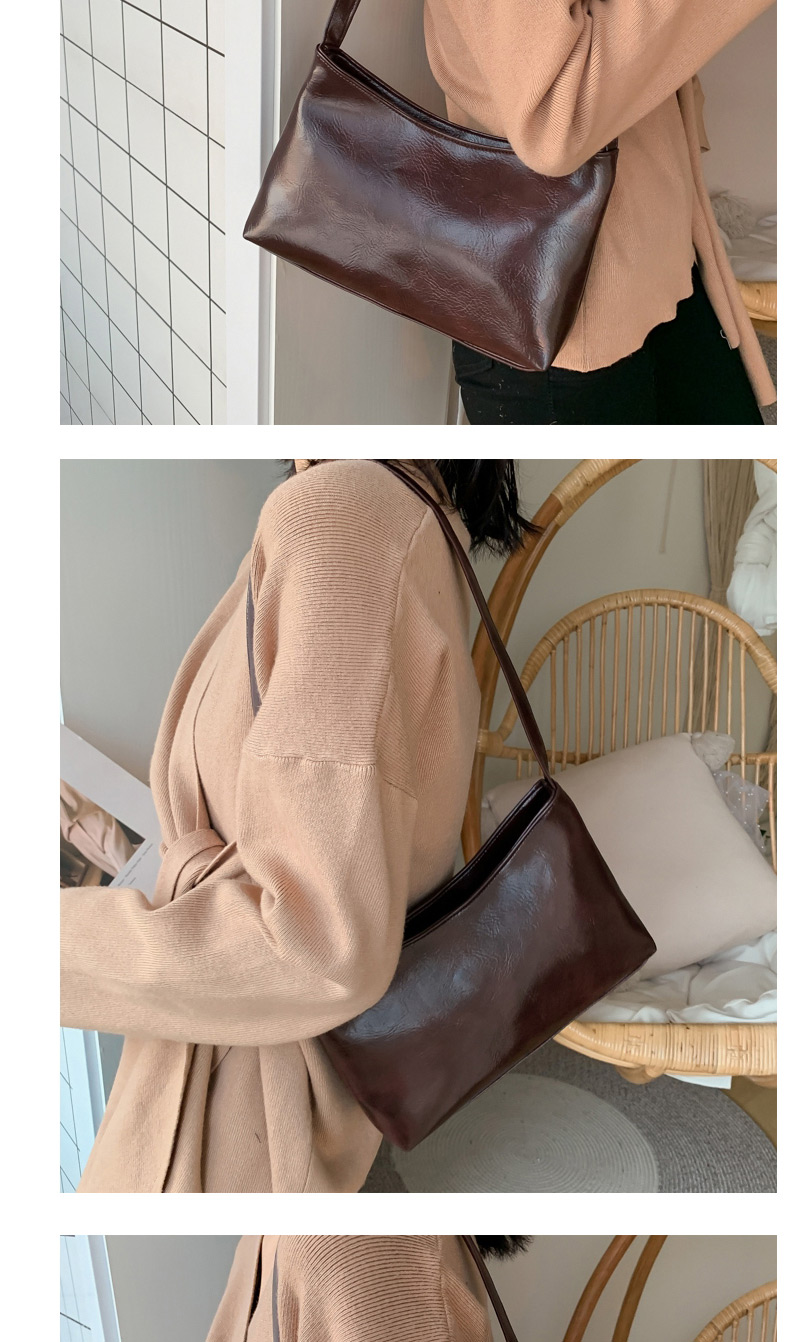 Fashion Light Brown Soft Leather Shoulder Bag,Shoulder bags