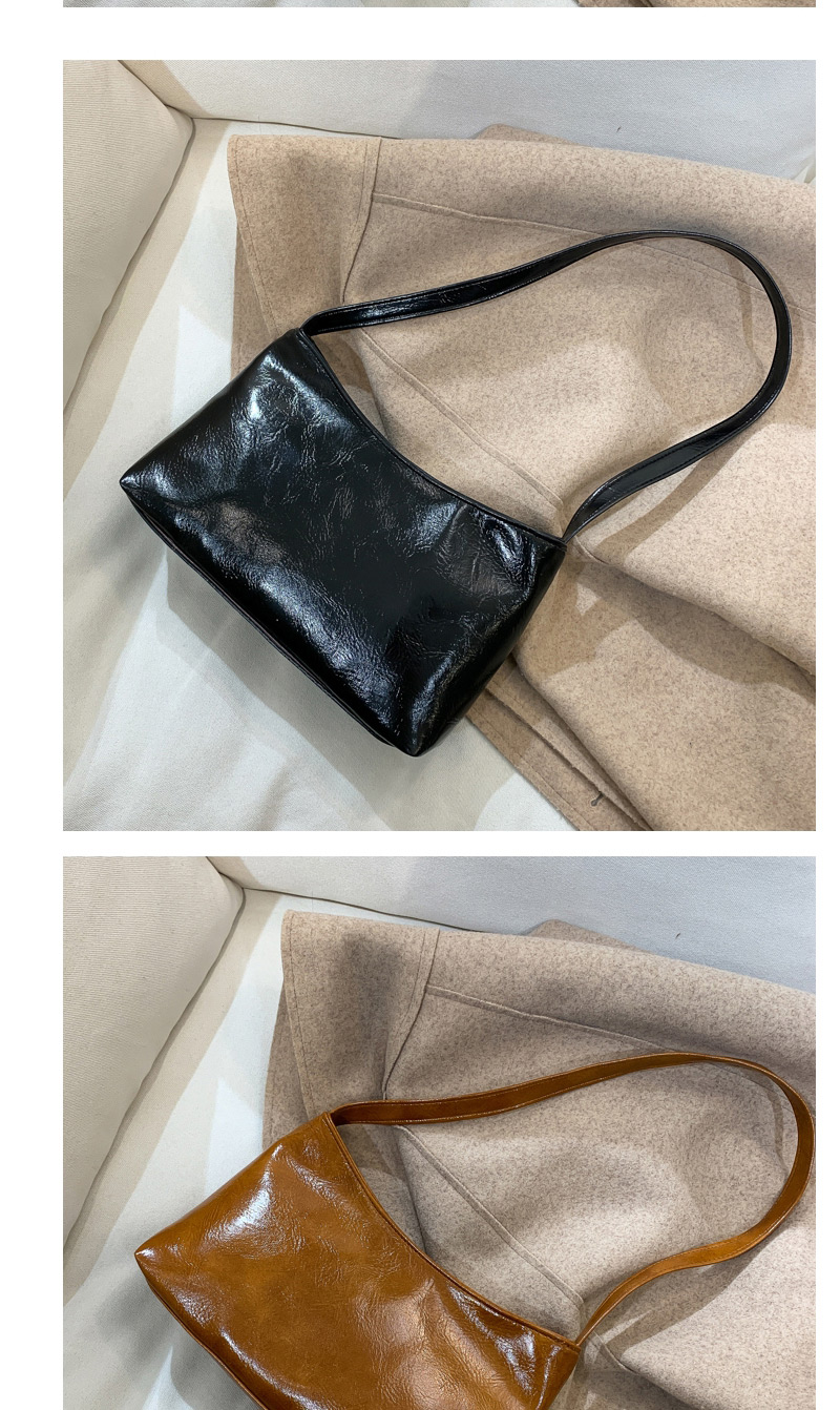 Fashion Black Soft Leather Shoulder Bag,Shoulder bags