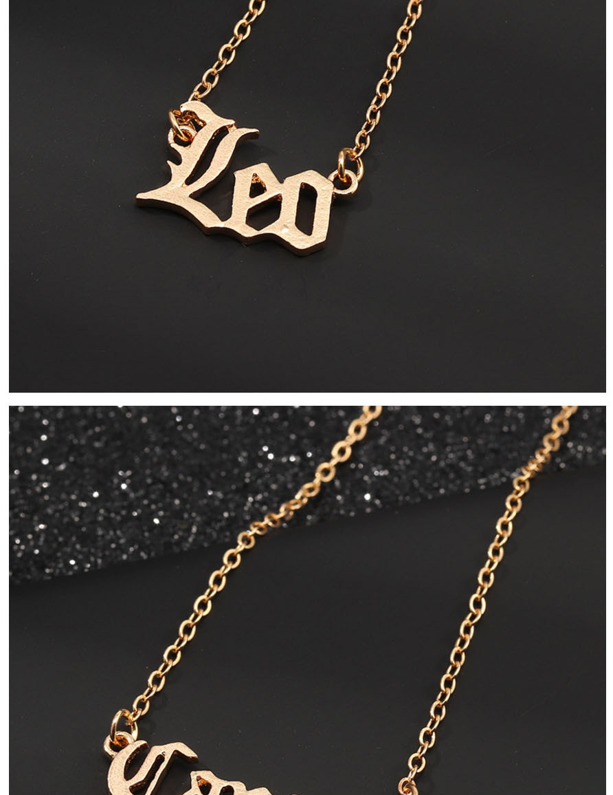 Fashion Golden Libra Letter Necklace,Pendants