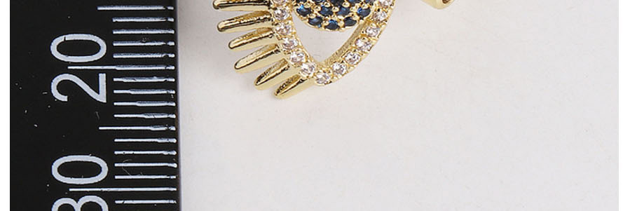 Fashion Golden Green Pine Open Ring With Diamonds,Fashion Rings