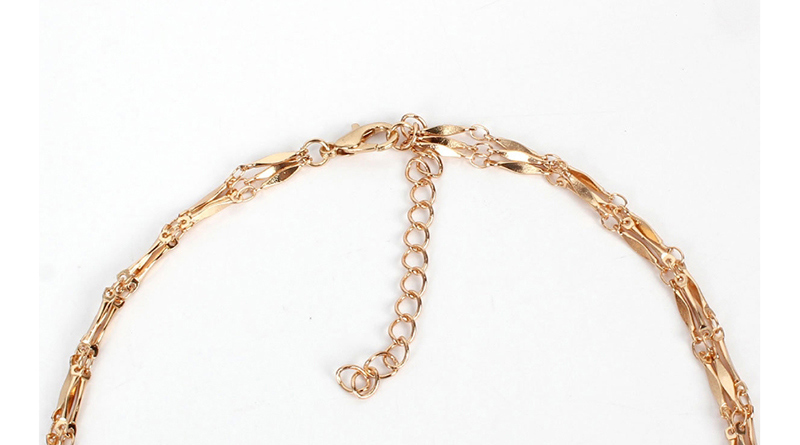 Fashion Golden Multi-layer Spliced ??necklace,Multi Strand Necklaces