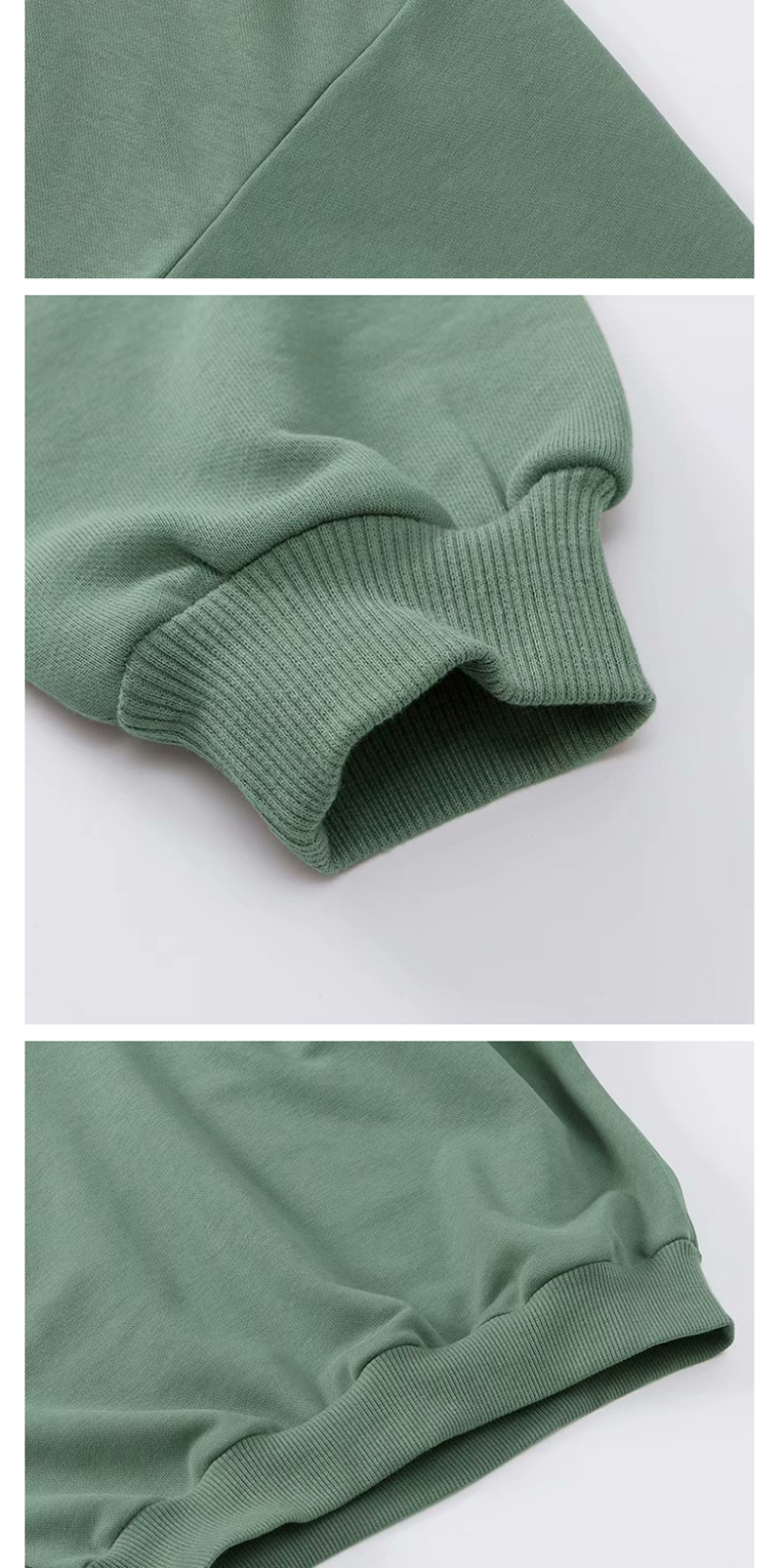 Fashion Green Hoodie + Lace Pants Set,Tank Tops & Camis