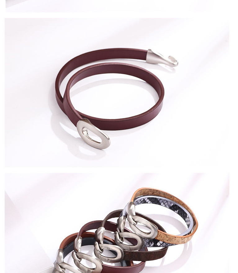 Fashion Snake Grey Snake Lock Alloy Bracelet,Fashion Bracelets