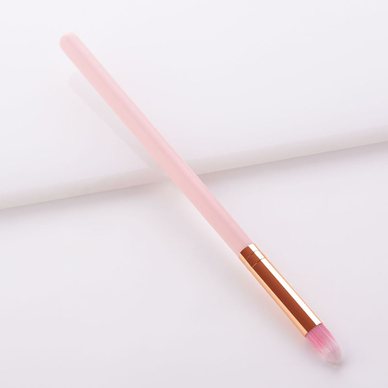 Fashion Pink Gold Single Powder White Eyebrow Brush,Beauty tools