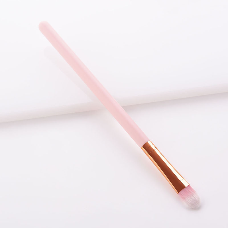 Fashion Pink Gold Single Powder White Eyebrow Brush,Beauty tools