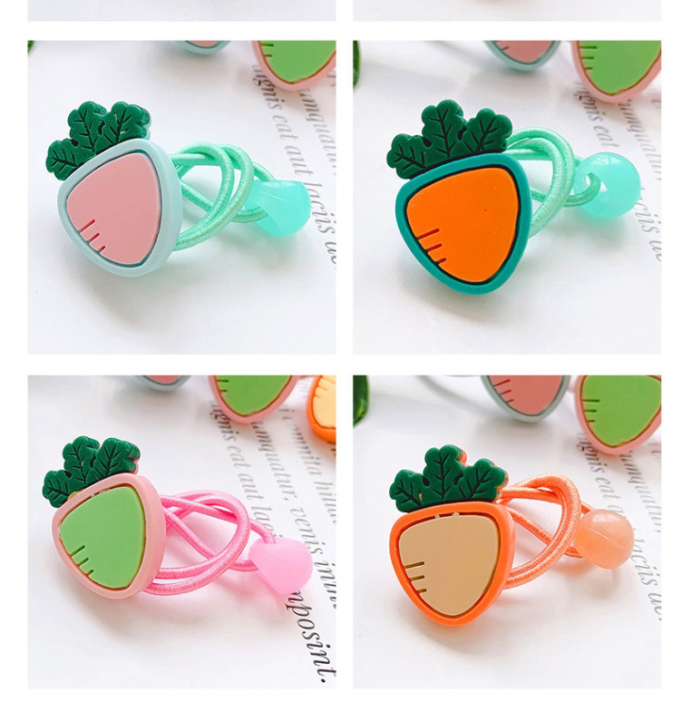 Fashion Orange Carrot-pull The Rope Carrot Child Hair Rope,Kids Accessories