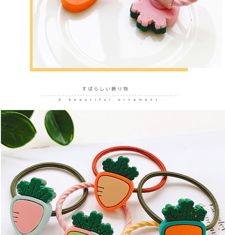 Fashion Orange Carrot-pull The Rope Carrot Child Hair Rope,Kids Accessories
