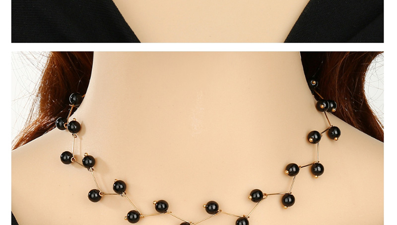 Fashion Silver Pearl Pearl Bamboo Necklace,Chains