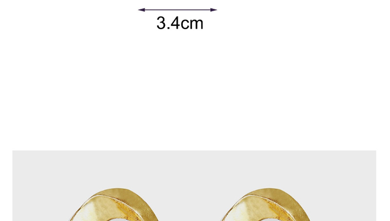 Fashion Golden Metal Chain Earrings,Drop Earrings