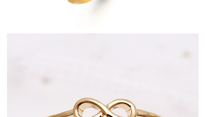 Fashion Golden Crystal Lucky Number 8 Ring,Fashion Rings