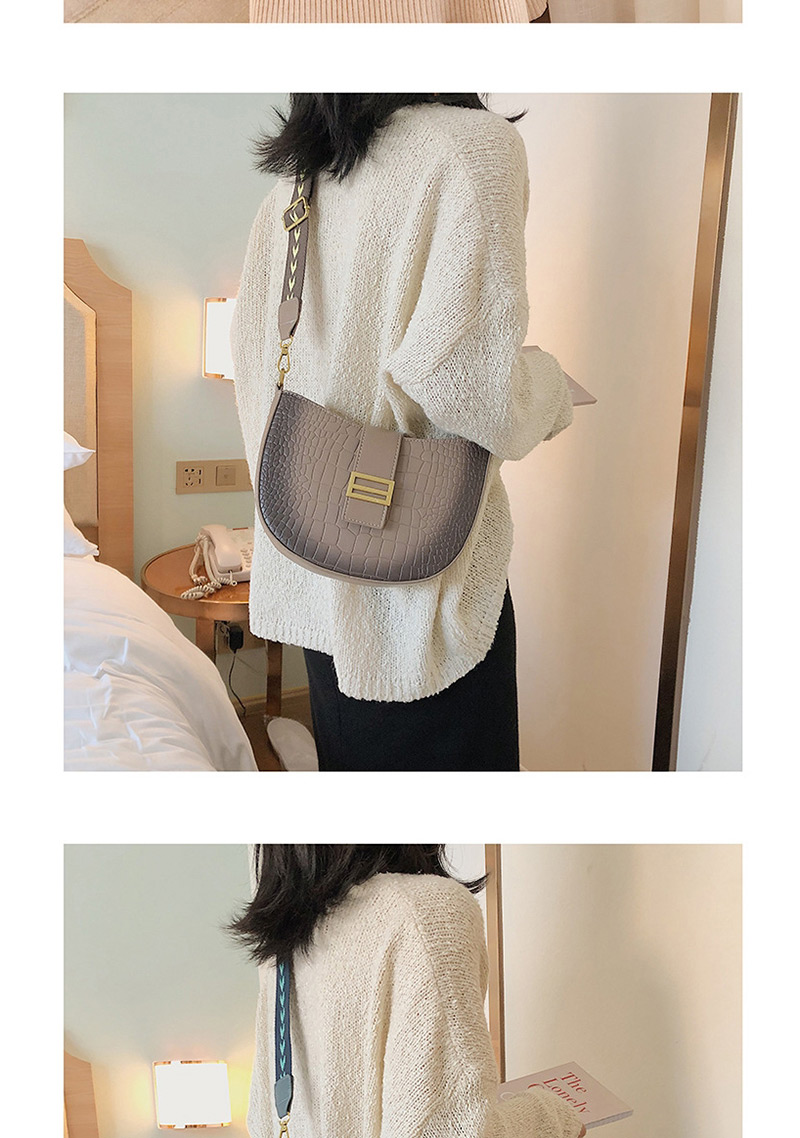Fashion Brown Stone Textured Shoulder Bag,Messenger bags