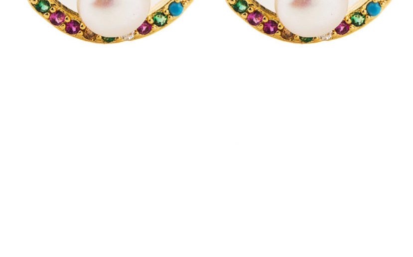 Fashion Color Diamond Eyelash Eyelash Earrings,Earrings