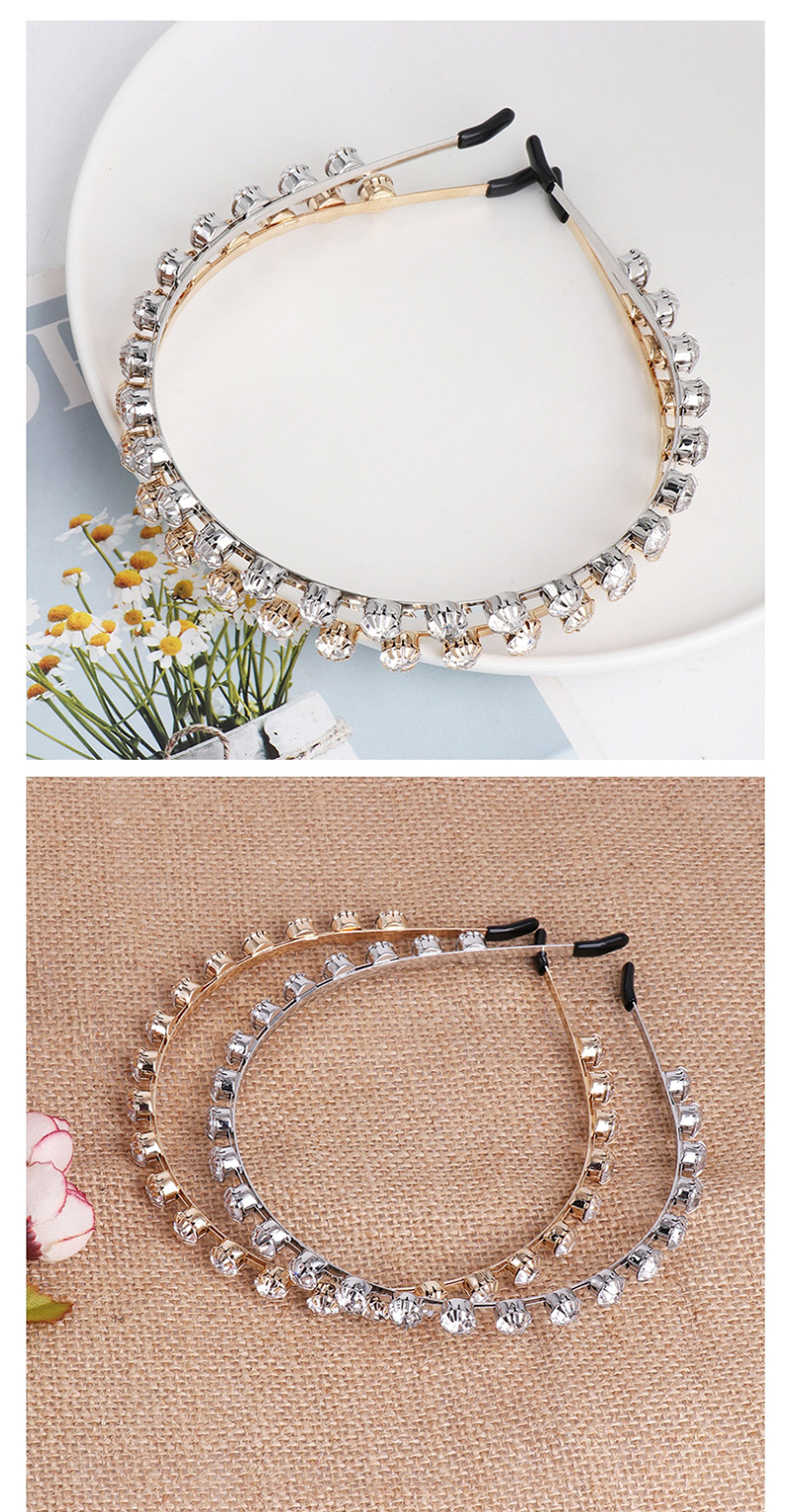 Fashion Large Pearl Gold Size Gold Beads Fine Hair Hoop,Head Band
